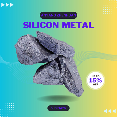 Si553 441 Industrielle Si-Metalle Hohe Reinheit Siliziummaterial Hohe Festigkeit