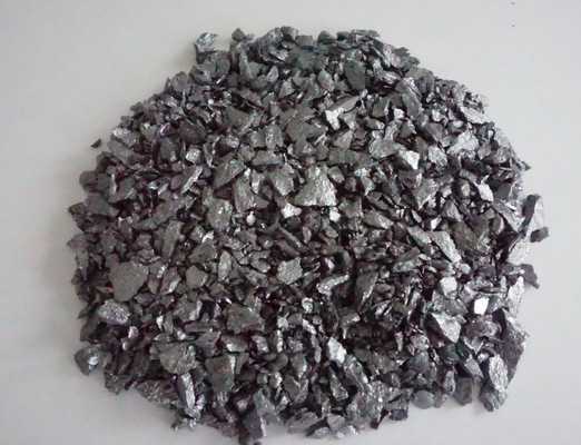 Stahlherstellung Zusatzstoffe Ferro-Silicium-Partikel Silber Graue Farbe 2- 6 mm Größe