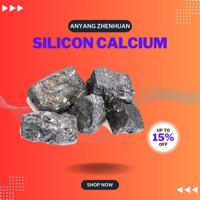 0-2mm 10-50mm Partikel Calcium-Silizium-Legierung für die Stahlherstellung