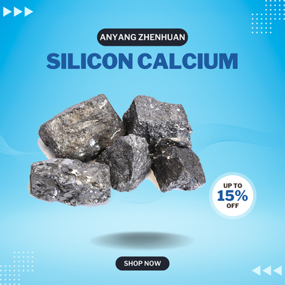 0-2mm 10-50mm Partikel Calcium-Silizium-Legierung für die Stahlherstellung