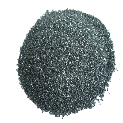 SiC80 Black Silicon Carbide Granules / Silicium Carbide For Metallurgical Deoxidizer