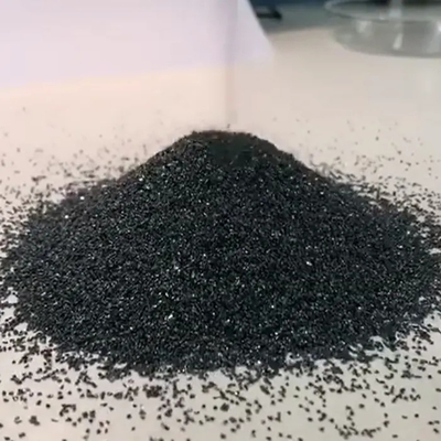 SiC80 Black Silicon Carbide Granules / Silicium Carbide For Metallurgical Deoxidizer
