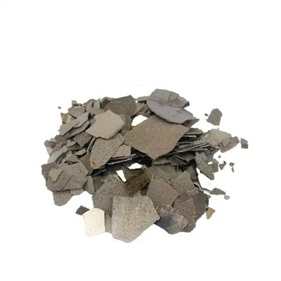 Metallurgische Industrie 99,7% Elektrolytische Mangan Metallflocken hellgelb