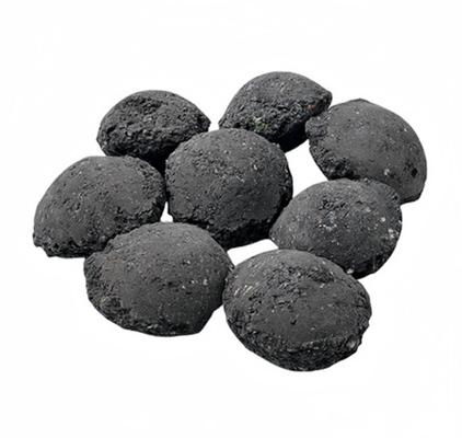 10-50 mm Metallurgie Siliziumbrikette Schwarz für die Stahlschmelze